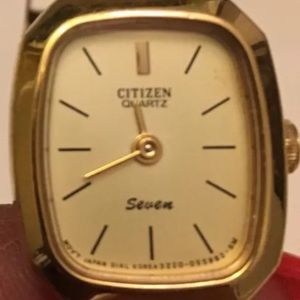 Montre Vintage Citizen Seven Quartz Pour Homme - Occasion - Style Rétro